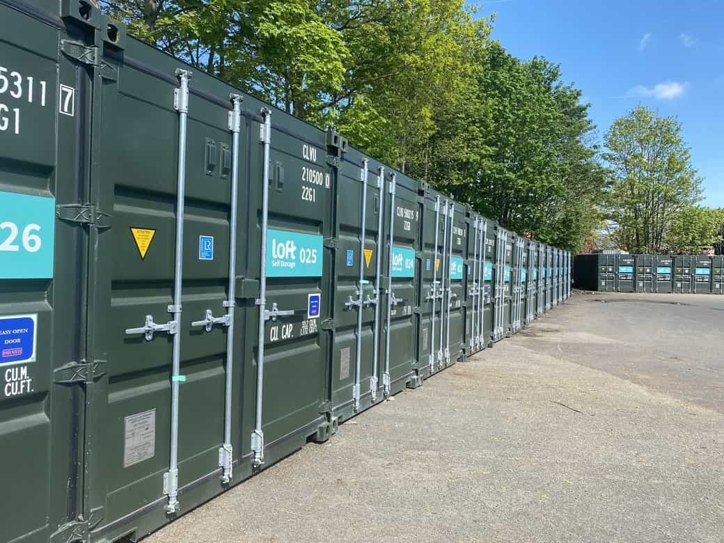 Container Storage in Bestwood Village